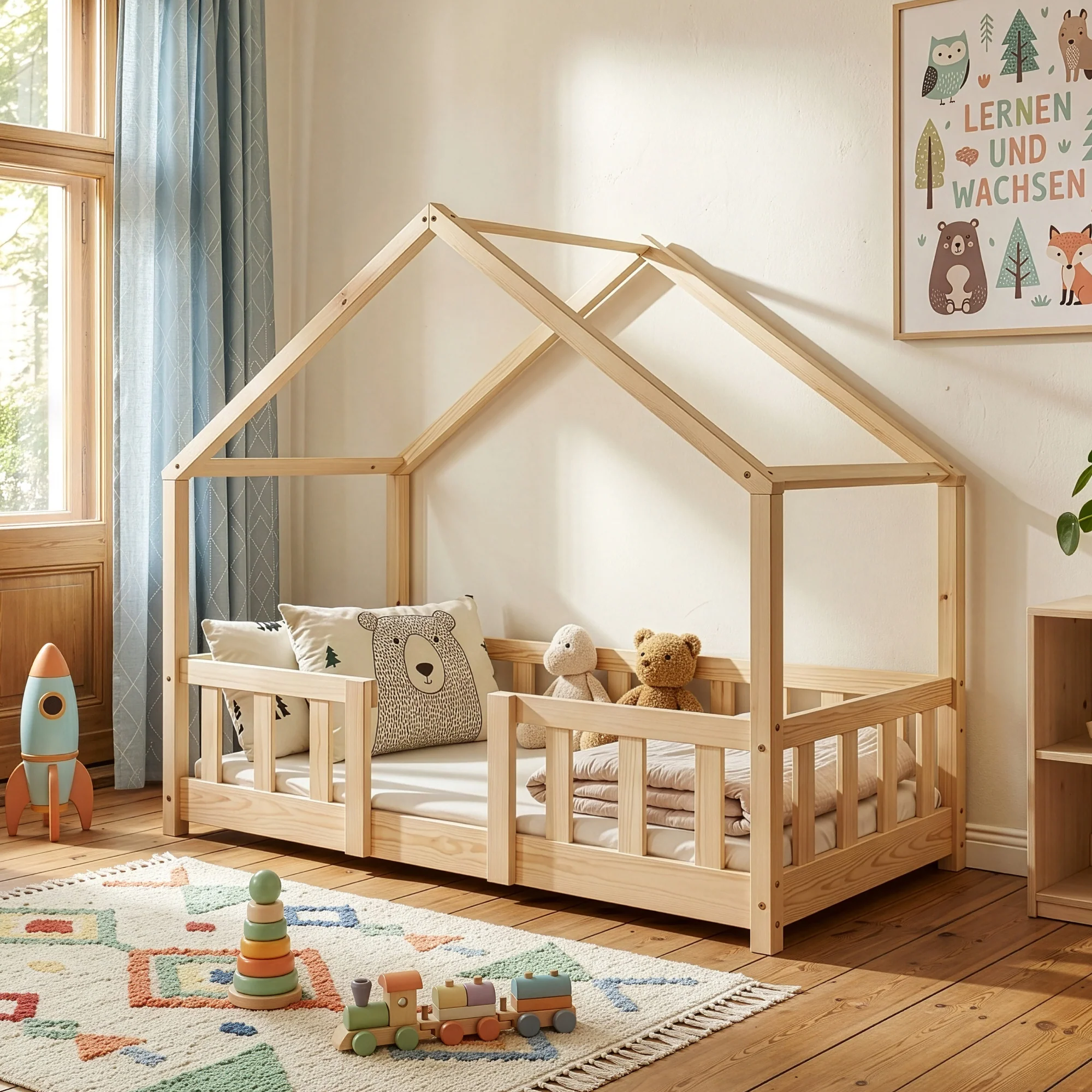 Kinderbedden zonder matras